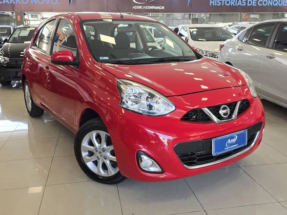 NISSAN MARCH 1.6 SV 16V FLEX 4P MANUAL NISSAN MARCH 1.6 SV 16V FLEX 4P MANUAL